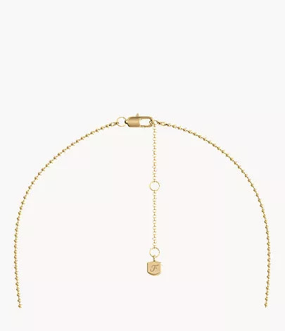 Harlow Rondelles Two-Tone Stainless Steel Station Necklace