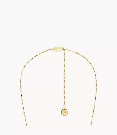 Raquel Glitz White Mother-of-Pearl Pendant Necklace