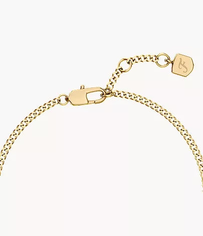 Raquel Glitz White Mother-of-Pearl Station Bracelet