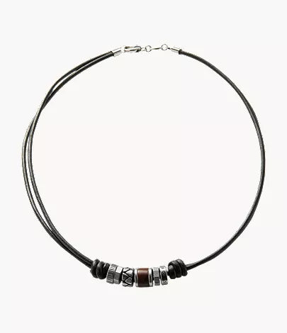 Black Rondell Necklace