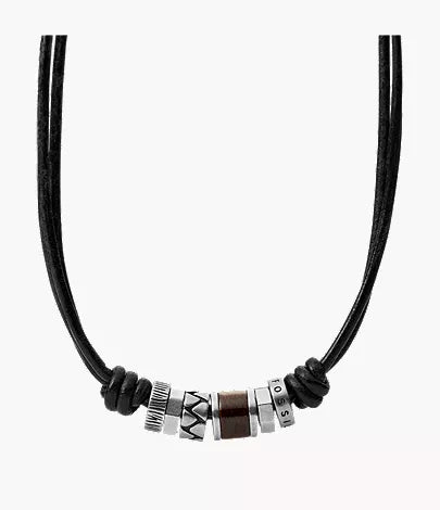 Black Rondell Necklace
