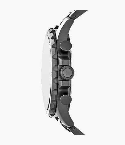 Nate 50mm Chronograph Smoke Stainless Steel Watch
