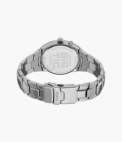 Y2K Big Tic 40mm Stainless Steel Watch