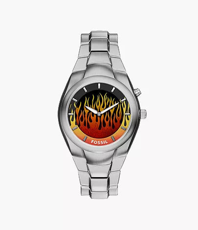 Y2K Big Tic 40mm Stainless Steel Watch J8