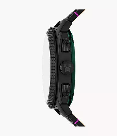 Minecraft x Fossil Limited-Edition The End 44mm Chronograph Watch