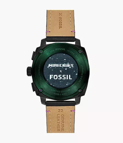 Minecraft x Fossil Limited-Edition The End 44mm Chronograph Watch