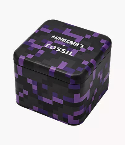 Minecraft x Fossil Limited-Edition The End 44mm Chronograph Watch