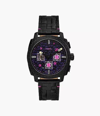 Minecraft x Fossil Limited-Edition The Nether 44mm Chronograph Watch Y0