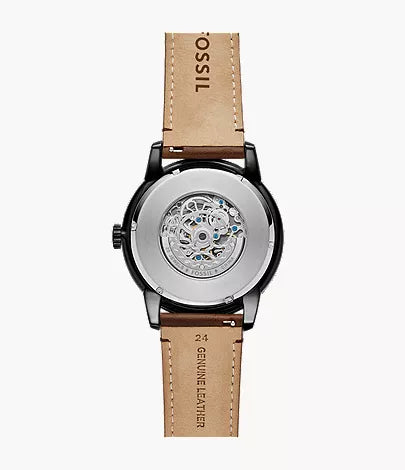 Townsman 48mm Automatic Brown Leather Watch