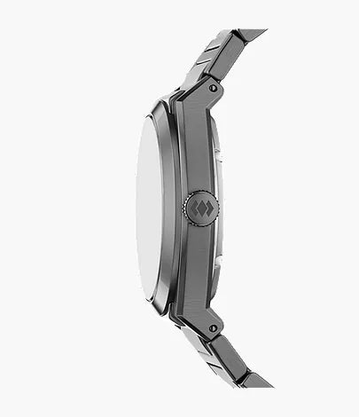 Everett 42mm Automatic Smoke Stainless Steel Watch