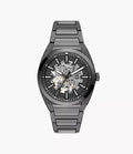 Everett 42mm Automatic Smoke Stainless Steel Watch