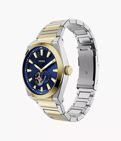 Everett 42mm Automatic Two-Tone Stainless Steel Watch