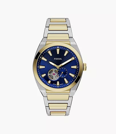 Everett 42mm Automatic Two-Tone Stainless Steel Watch