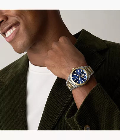 Everett 42mm Automatic Two-Tone Stainless Steel Watch