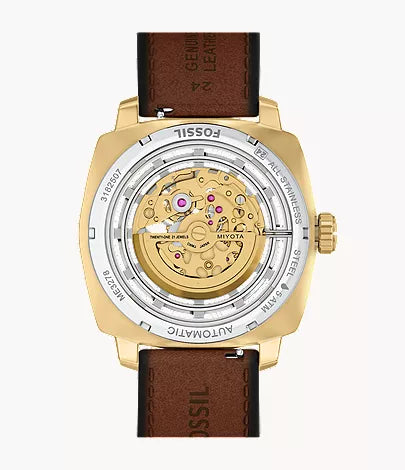 Machine 45mm Automatic Brown Leather Watch