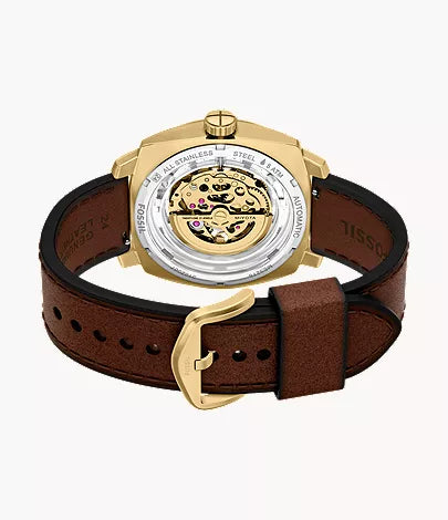 Machine 45mm Automatic Brown Leather Watch
