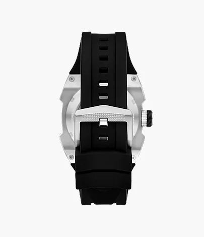 Machine X1 42mm Automatic Black Silicone Watch
