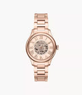 Gilmore 36mm Automatic Rose Gold-Tone Stainless Steel Watch