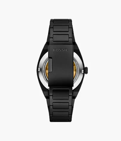 Everett 42mm Automatic Black Stainless Steel Watch
