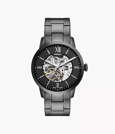 Townsman 44mm Automatic Smoke Stainless Steel Watch