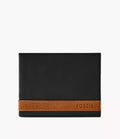 Quinn Leather Flip ID Bifold Wallet