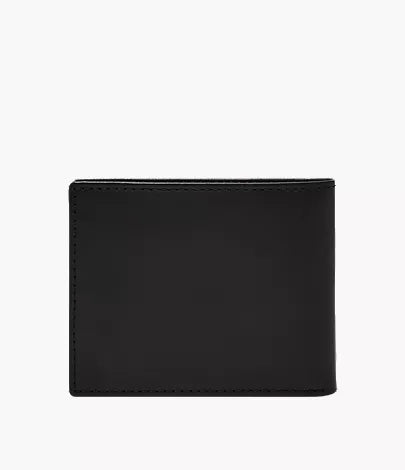 Derrick Leather RFID Bifold with Flip ID Wallet