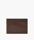 Derrick Leather Money Clip Bifold Wallet