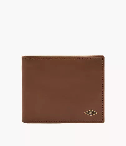 Ryan Leather RFID Flip ID Bifold Wallet