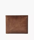 Derrick Leather RFID Passcase Wallet