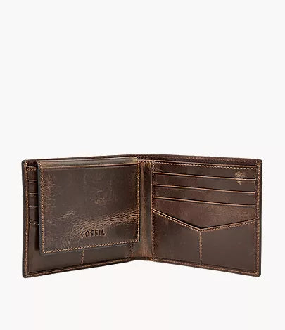 Derrick Leather RFID Passcase Wallet