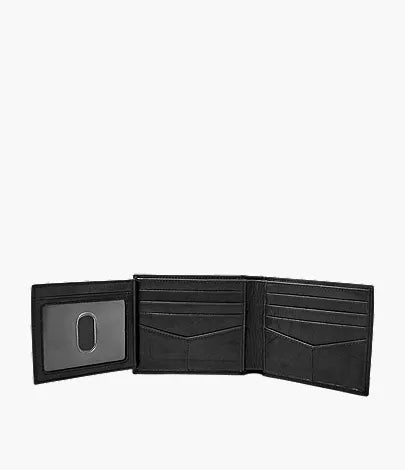 Ingram Leather RFID Bifold with Flip ID Wallet