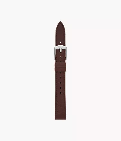 14mm Medium Brown LiteHide™ Leather Strap Z0