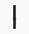 18mm Black Stainless Steel Mesh Bracelet