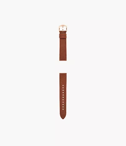 18mm Medium Brown LiteHide™ Leather Strap