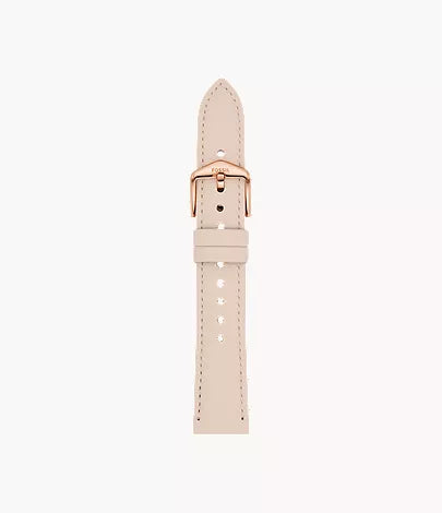 18mm Medium Brown LiteHide™ Leather Strap M6