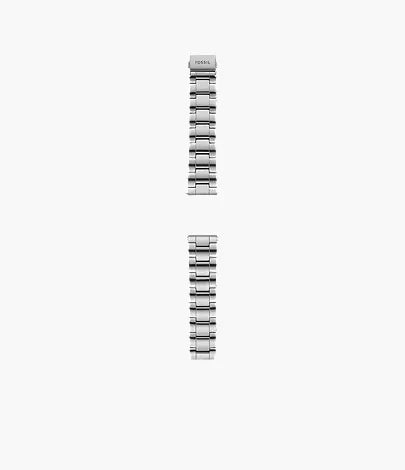 22mm Three-Row Stainless Steel Bracelet