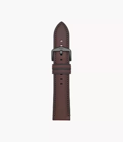 22mm Dark Brown LiteHide™ Leather Strap P5