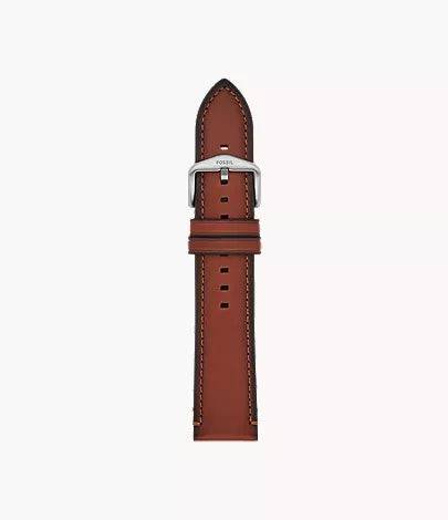 22mm Dark Brown LiteHide™ Leather Strap P5