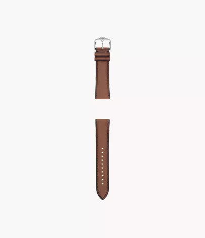 22mm Medium Brown LiteHide™ Leather Strap