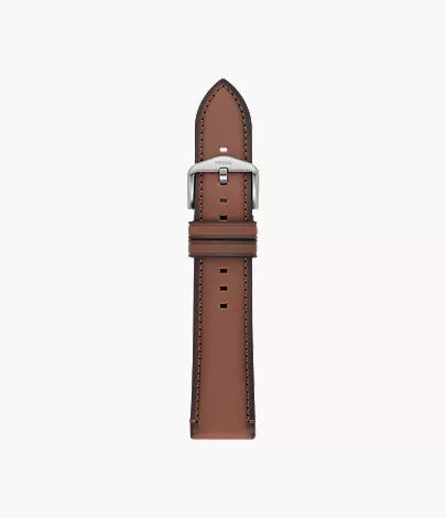 22mm Dark Brown LiteHide™ Leather Strap P5