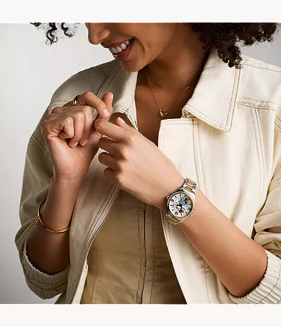 Disney Minnie Mouse x Fossil 38mm Special-Edition Classic Watch