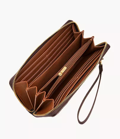 Logan Zip Around Clutch