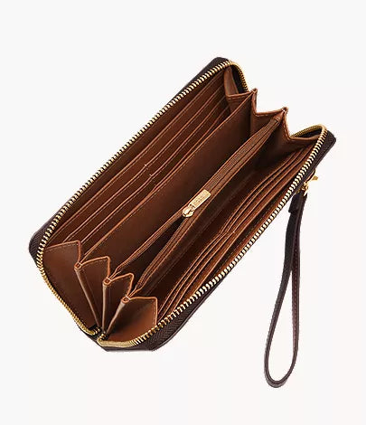 Logan Zip Around Clutch