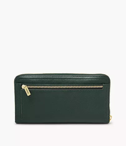 Logan RFID Zip Around Clutch