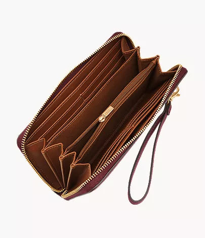 Logan Zip Around Clutch