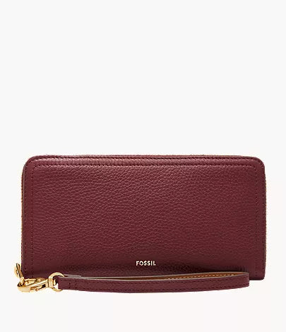 Logan Zip Around Clutch