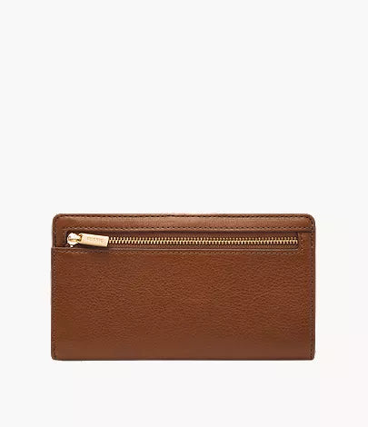 Liza Leather Slim Bifold Wallet