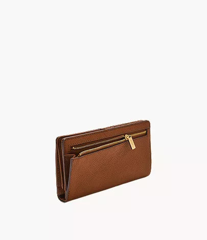 Liza Leather Slim Bifold Wallet