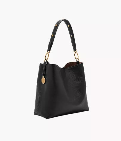 Jessie Leather Bucket Shoulder Bag