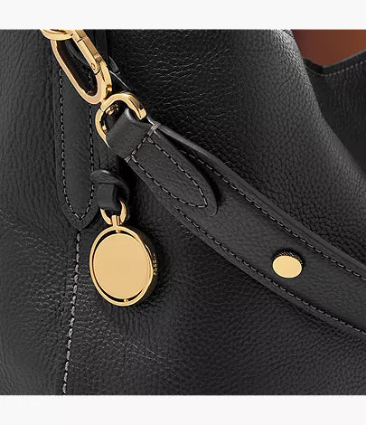 Jessie Leather Bucket Shoulder Bag